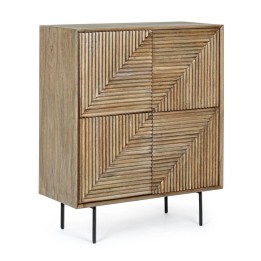 MEUBLE 4P DARSEY en bois contemporain iconique.