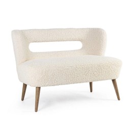 Canapé bois Cortina contemporain