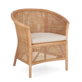 Fauteuil en Bois Massif pour Salon
