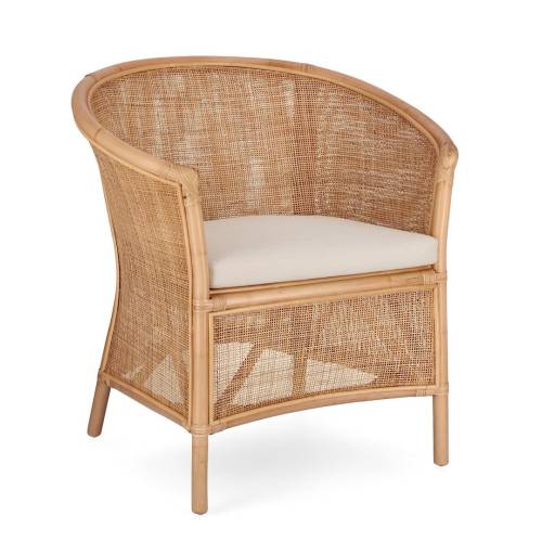Fauteuil en Bois Massif pour Salon