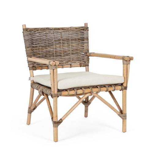 FAUTEUIL EN BOIS MASSIF POUR SALON