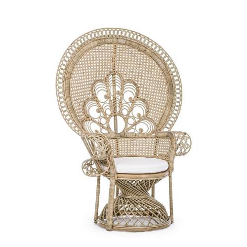 FAUTEUIL EN BOIS MASSIF POUR SALON