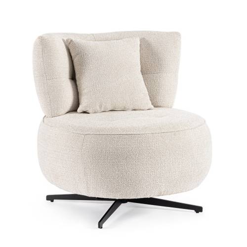 FAUTEUIL GONNIE EN BOIS POINTU POUR SALON