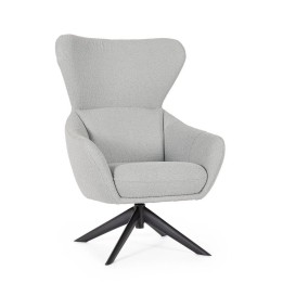 FAUTEUIL PIVOTANT BOIS POUR SALON