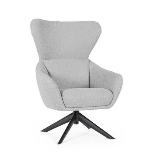 FAUTEUIL PIVOTANT BOIS POUR SALON