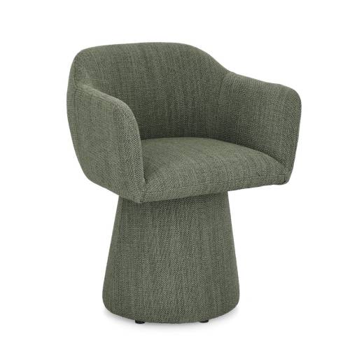 FAUTEUIL PIVOTANT BOIS POUR SALON