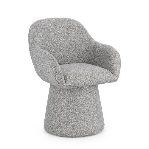 Fauteuil Pivotal en Bois Massif pour Salon