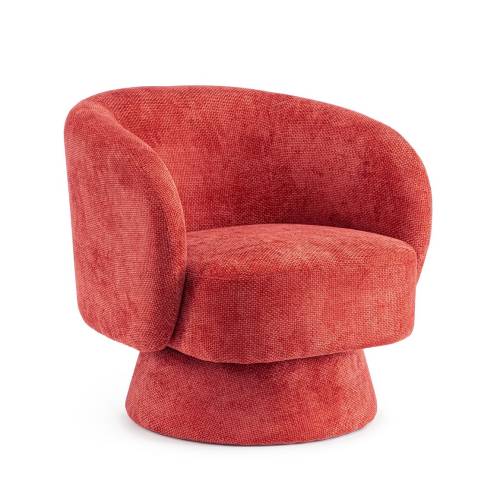 FAUTEUIL PIVOTANT EN BOIS MASSIF Pour Salon