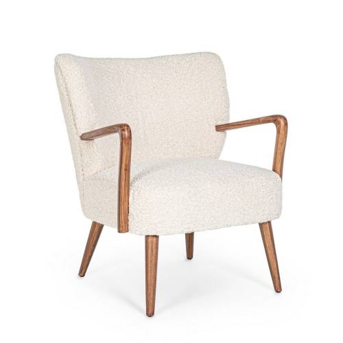 FAUTEUIL EN BOIS MASSIF POUR SALON