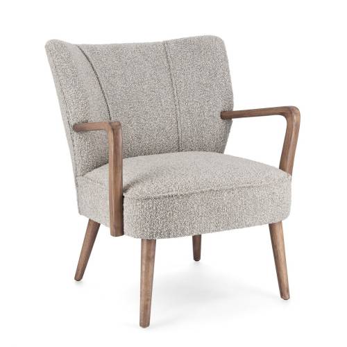 FAUTEUIL EN BOIS MASSIF POUR SALON