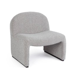 Fauteuil en bois de pin et contreplaqué pour salon | Contemporain