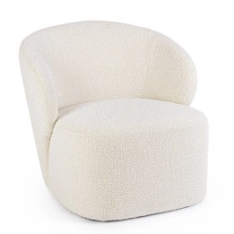 Fauteuil Naturel en Bois pour Salon