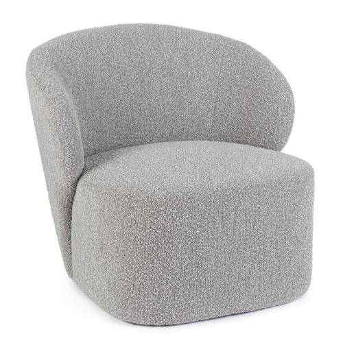 FAUTEUIL EN BOIS GRIS pour Salon
