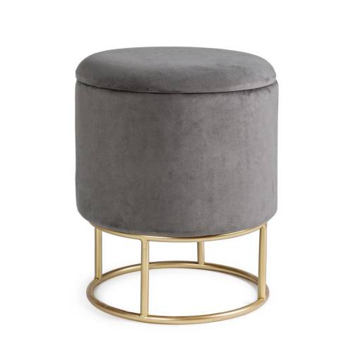 Tabouret Conteneur en Bois Contemporain pour Salon