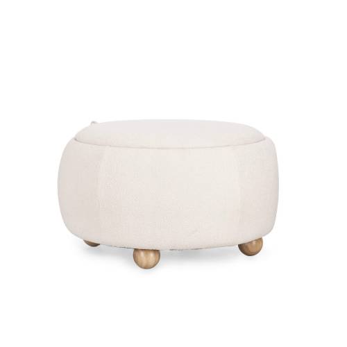 Tabouret en Bois Massif pour Salon Contemporain.