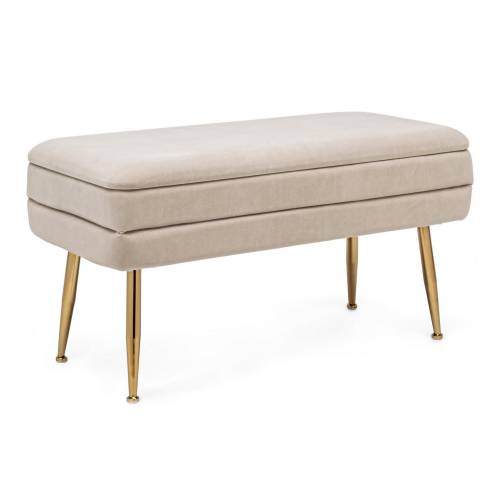 Banc-Coffre en Bois Massif pour Entrée Contemporaine