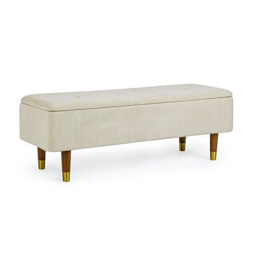 Banc Coffre en Bois Massif pour Entrée