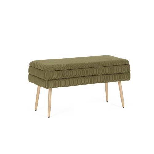 Banc Coffre en Bois Massif pour Entrée
