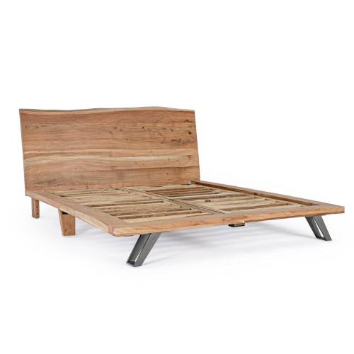 Lit 2 Places Bois Massif Chambre