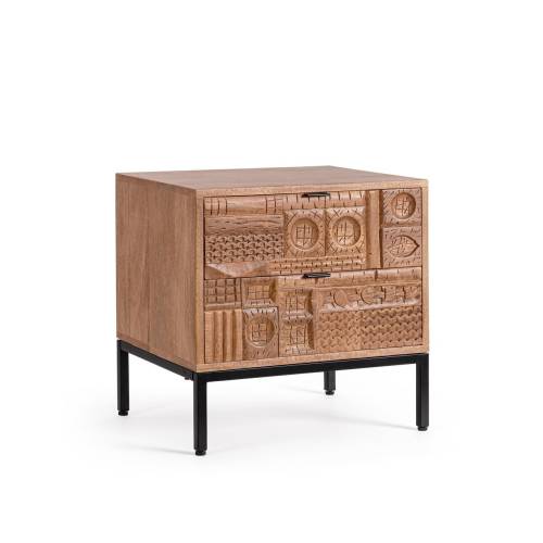 Table de Chevet en Bois pour Chambre