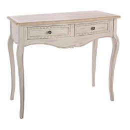Console bois massif contemporaine signature.
