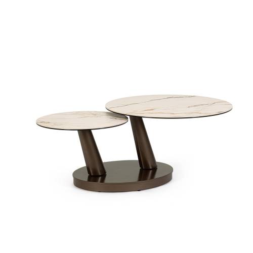 Table Basse Bois Massif pour Salon Contemporain