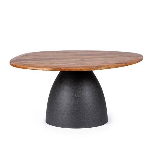 Table Basse Bois Massif pour Salon Contemporain