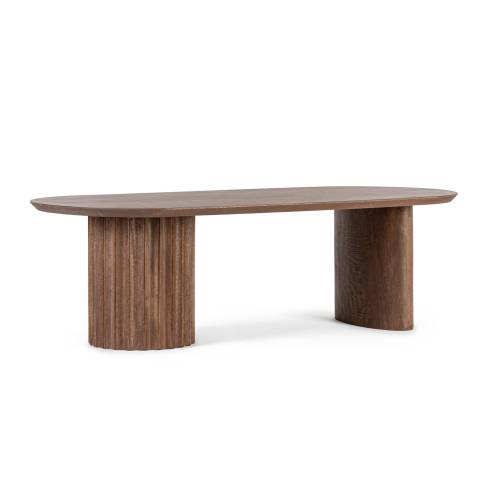 Table Basse Bois Massif pour Salon Contemporain