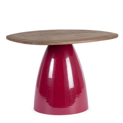 Table Basse Bois Massif Salon Contemporain