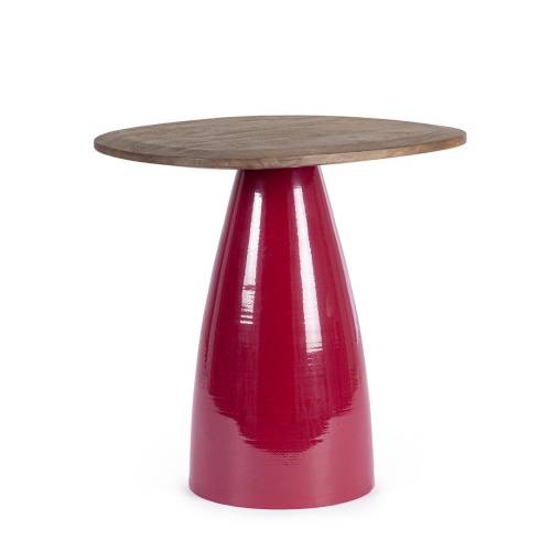 Table Basse Bois Massif Salon Contemporain
