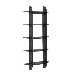 Étagère Bois Massif pour Salon Contemporain Cette étagère