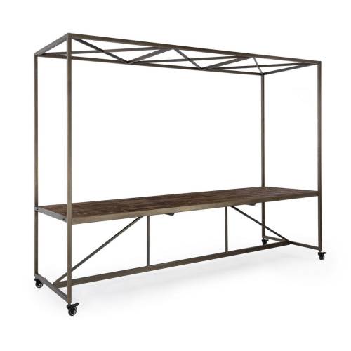 TABLE PRÉSENTOIR BOIS AC-TOIT Salon Contemporain