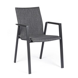 Chaise Aluminium pour Terrasse Contemporaine Cette chaise