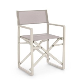Chaise en aluminium pour terrasse, signature de style