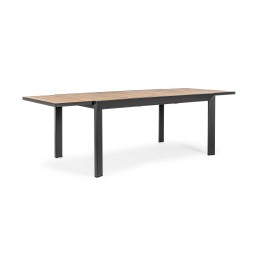 Table en aluminium extérieur pour terrasse ou jardin extérieur.