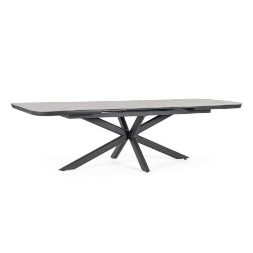 Table en pierre synthétique pour terrasse