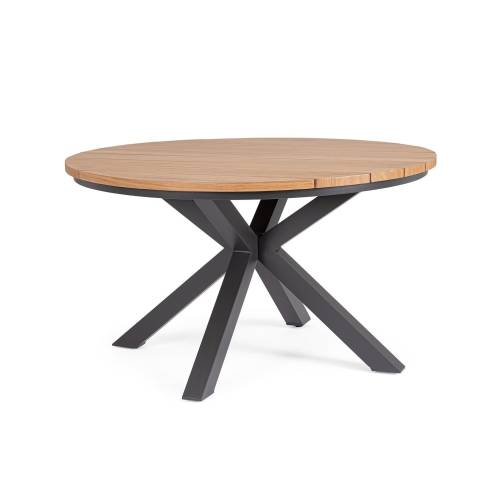 Table en aluminium peint à poudre pour Terrasse
