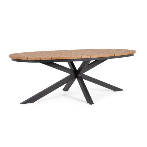 Table en Aluminium Peint pour Terrasse