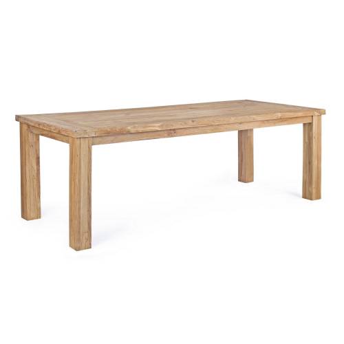 Table Teck Recyclé pour Jardin