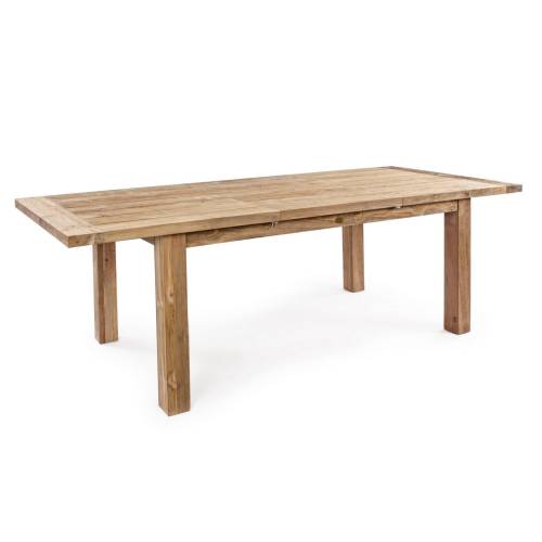 Table Bois de Teck Recyclé pour Terrasse