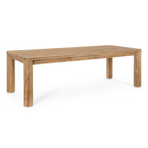 Table Teck Recyclé pour Jardin
