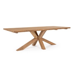 Table Jersey Extérieur | Teck Recyclé | Terrasse Cette table