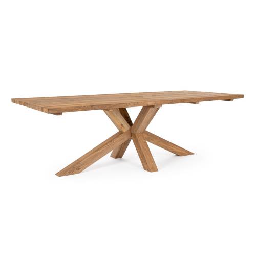 Table Teck Recyclé pour Jardin