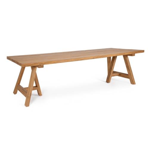 Table Teck FSC Recyclé pour Terrasse