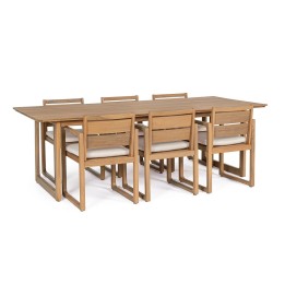 Table Bois Dacacia FSC pour Jardin