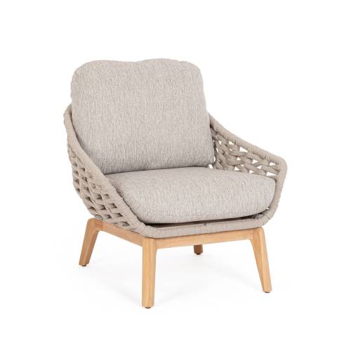 Fauteuil Tamières en Aluminium Peint pour Terrasse