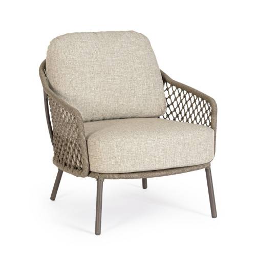 Fauteuil Corbéra en Acier Inoxydable pour Jardin