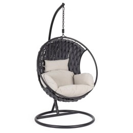 Fauteuil Suspendu en Acier Traité pour Terrasse