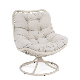 Fauteuil pivotant Azores Light, un meuble de style contemporain,