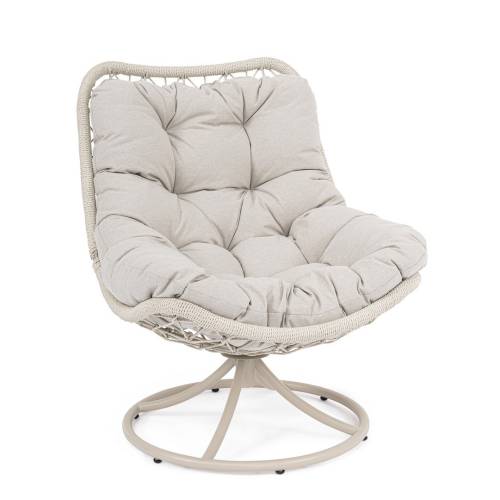 Fauteuil Pivotal en Structure Acier Traitée pour Terrasse